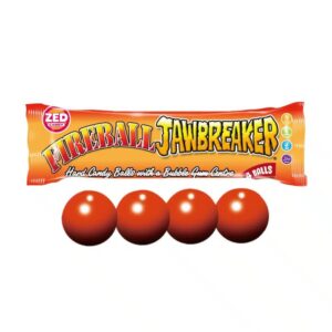 Jawbreaker Fireball zijn harde snoepballen met een hele hete smaak