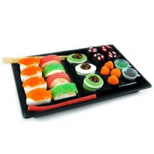 Look O Look candy sushi. lekkere Sushi snoep voor op tafel, leuk voor elk feestje