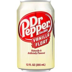 Dr Pepper Vanilla Float, American soft drink only sold there