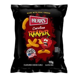 Herrs Extremely hot chips from America. American chips with a nice taste