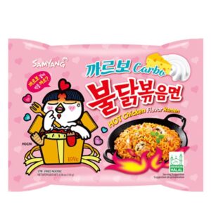Samyang Carbonara Noodles zijn de lekkerste noodles uit Zuid Korea. Nu zeer populair op TikTok