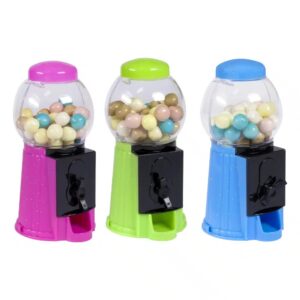 Kauwgombal machine gevuld met kleurrijke kauwgomballen