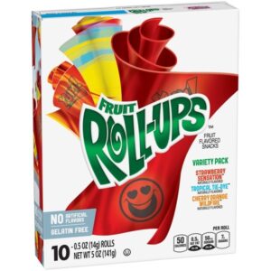 Fruit Roll ups from America