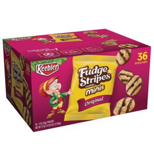 Keebler American Cookies met een laag van chocolade en fudge