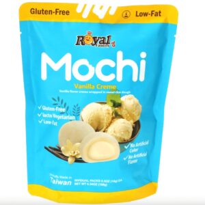 Délicieux Mochi japonais au goût de crème vanille