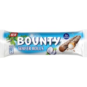 Snack savoureux venu tout droit de Dubaï, les Bounty Wafer Rolls