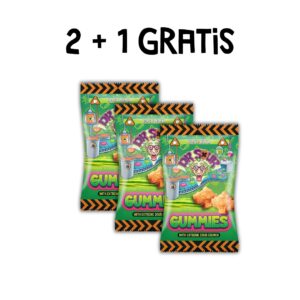 Dr Sour gummies, zure snoepjes met perzik smaak