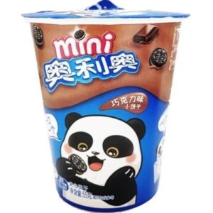 Japanischer Oreo-Schokoladen-Minibecher