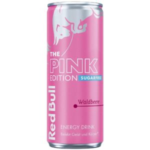 Red Bull Pink Edition sans sucre