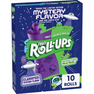 Fruit Roll-Ups Mystery Flavor and Solar Melon